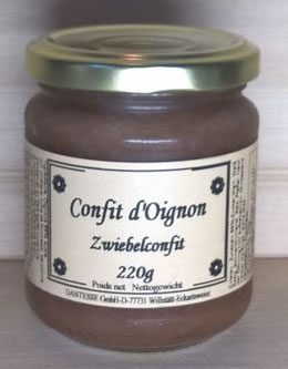 Confit d'Oignons Zwiebelconfit 